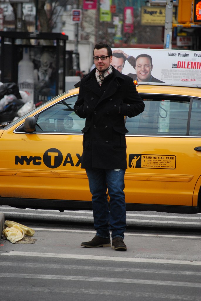 Ist zwar kein deutsches Taxi, dafür aber eine nette Erinnerung an den NY-Ausflug