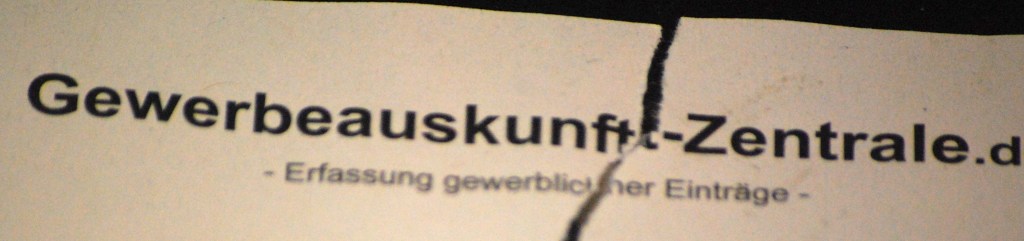 Eine Auskunft für schlappe 569,06 Euro