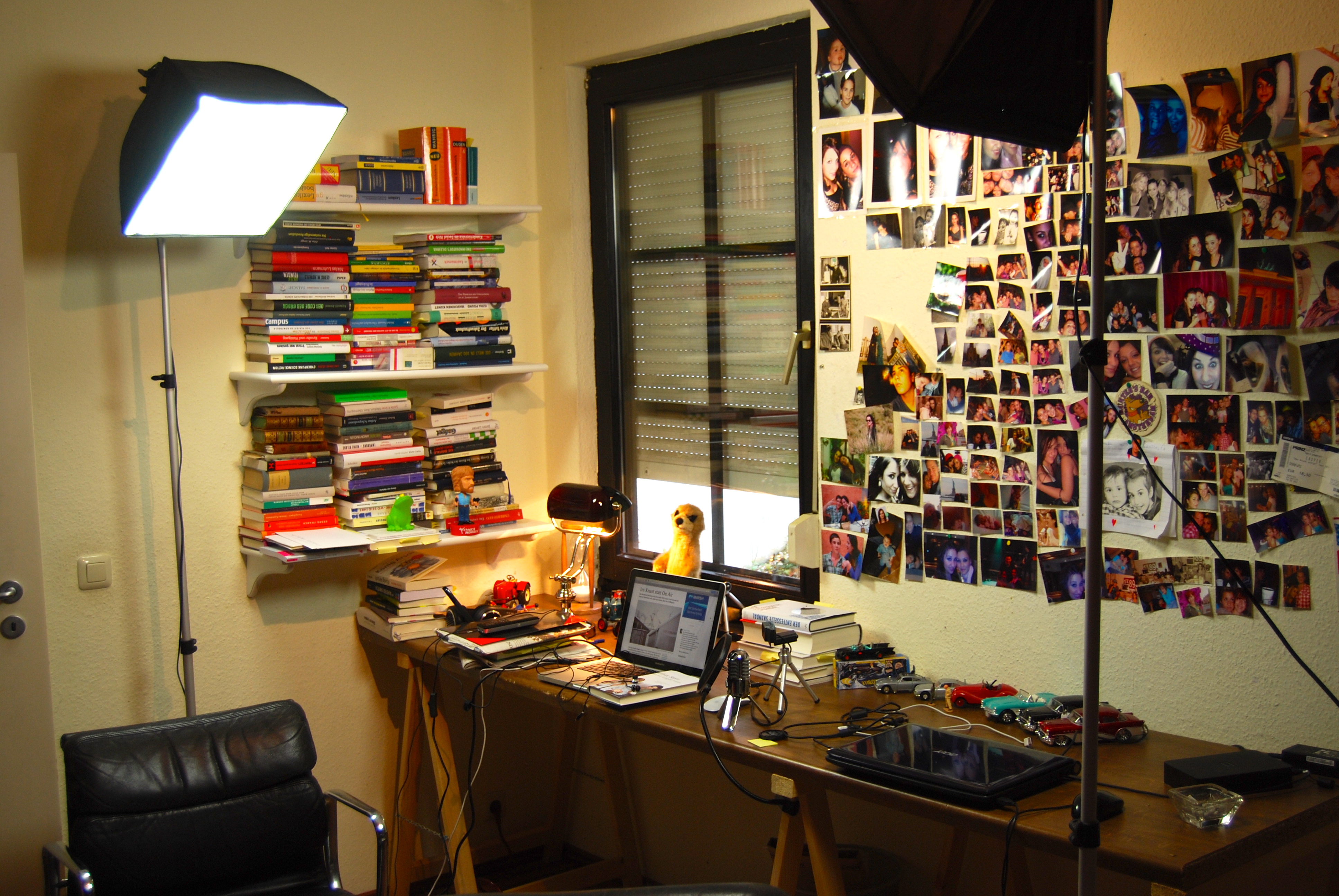 Hangout On Air-Fernsehstudion für zu Hause 