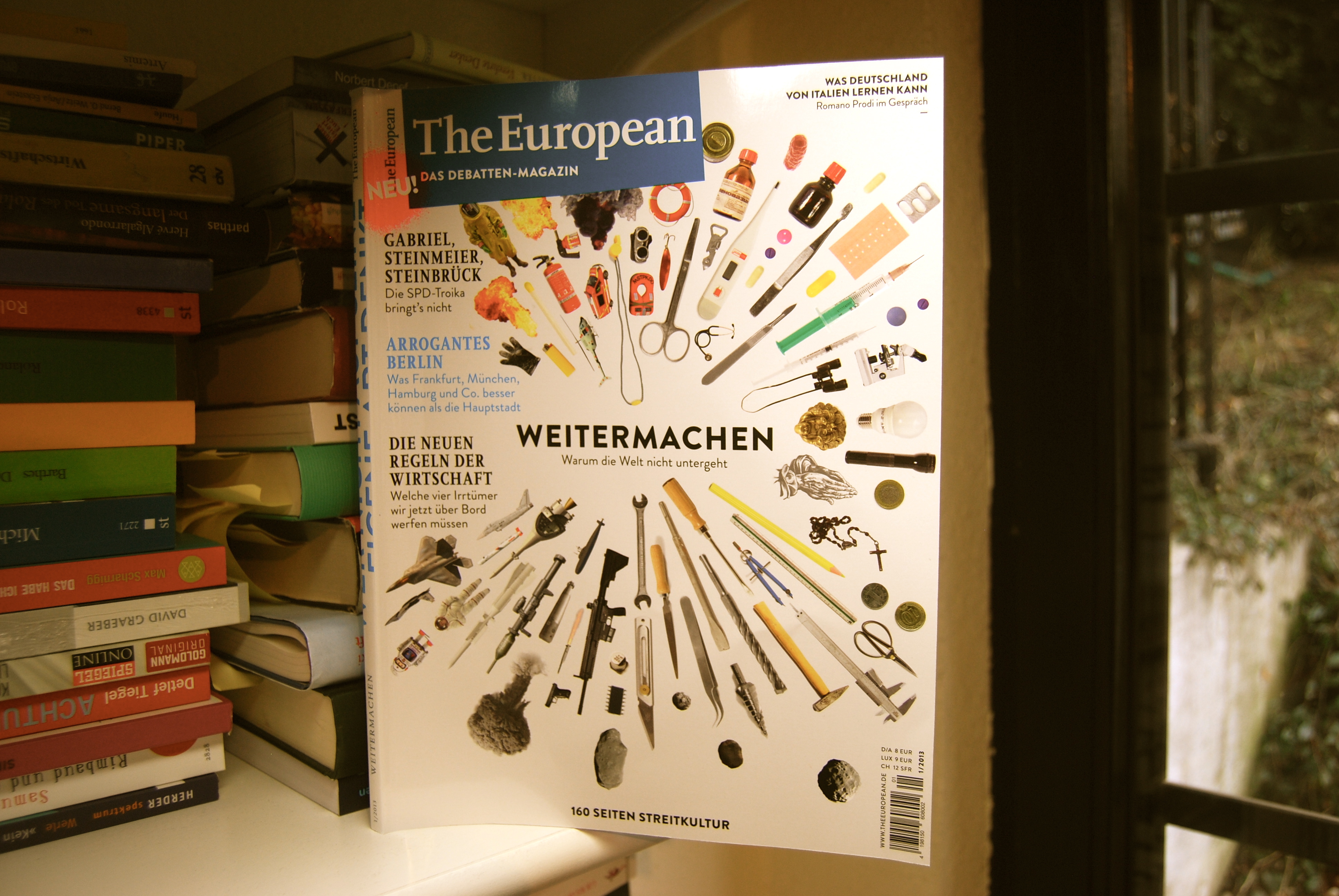 Debattenmagazin The European in gedruckter Form