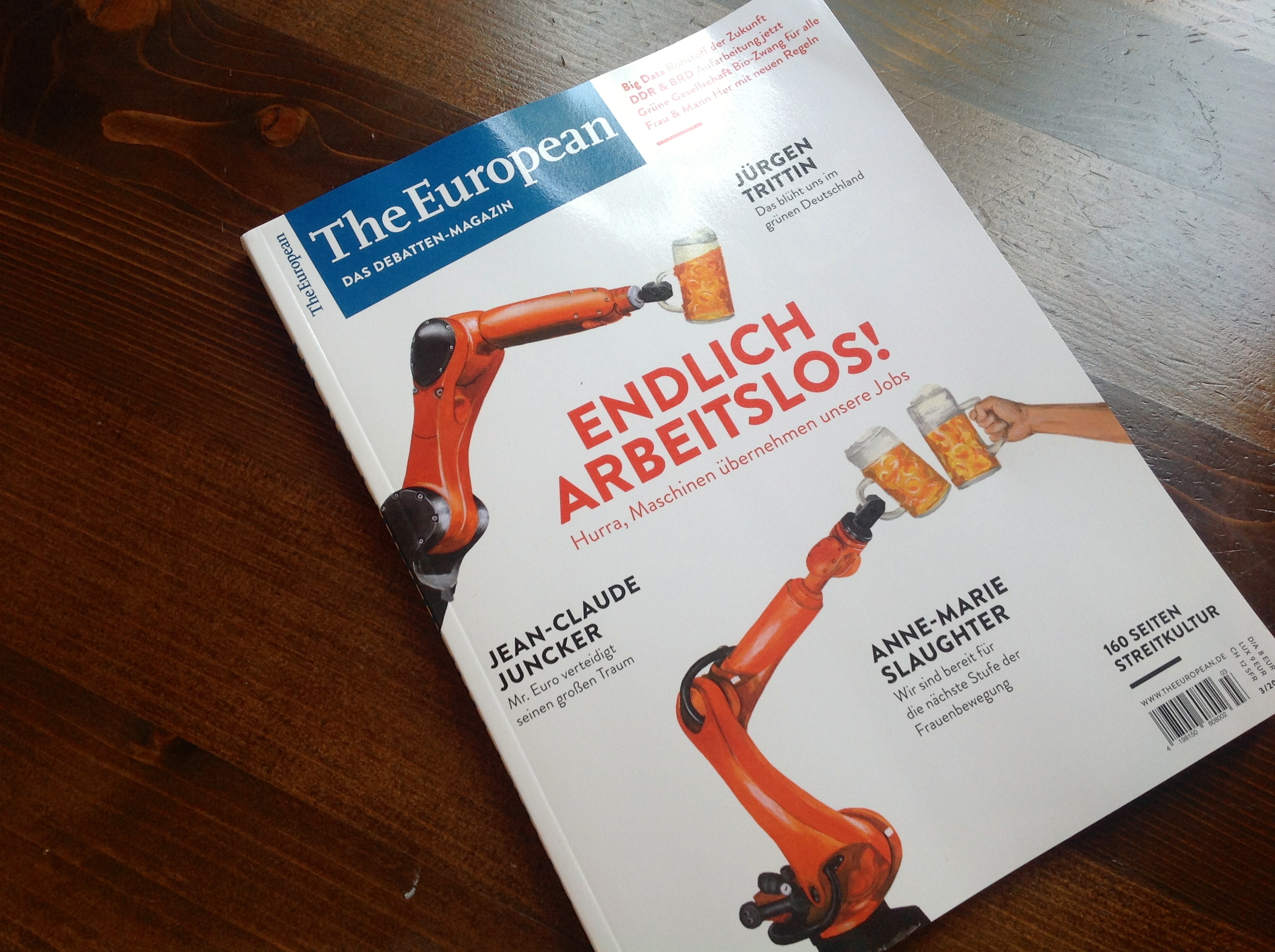 The European-Printausgabe