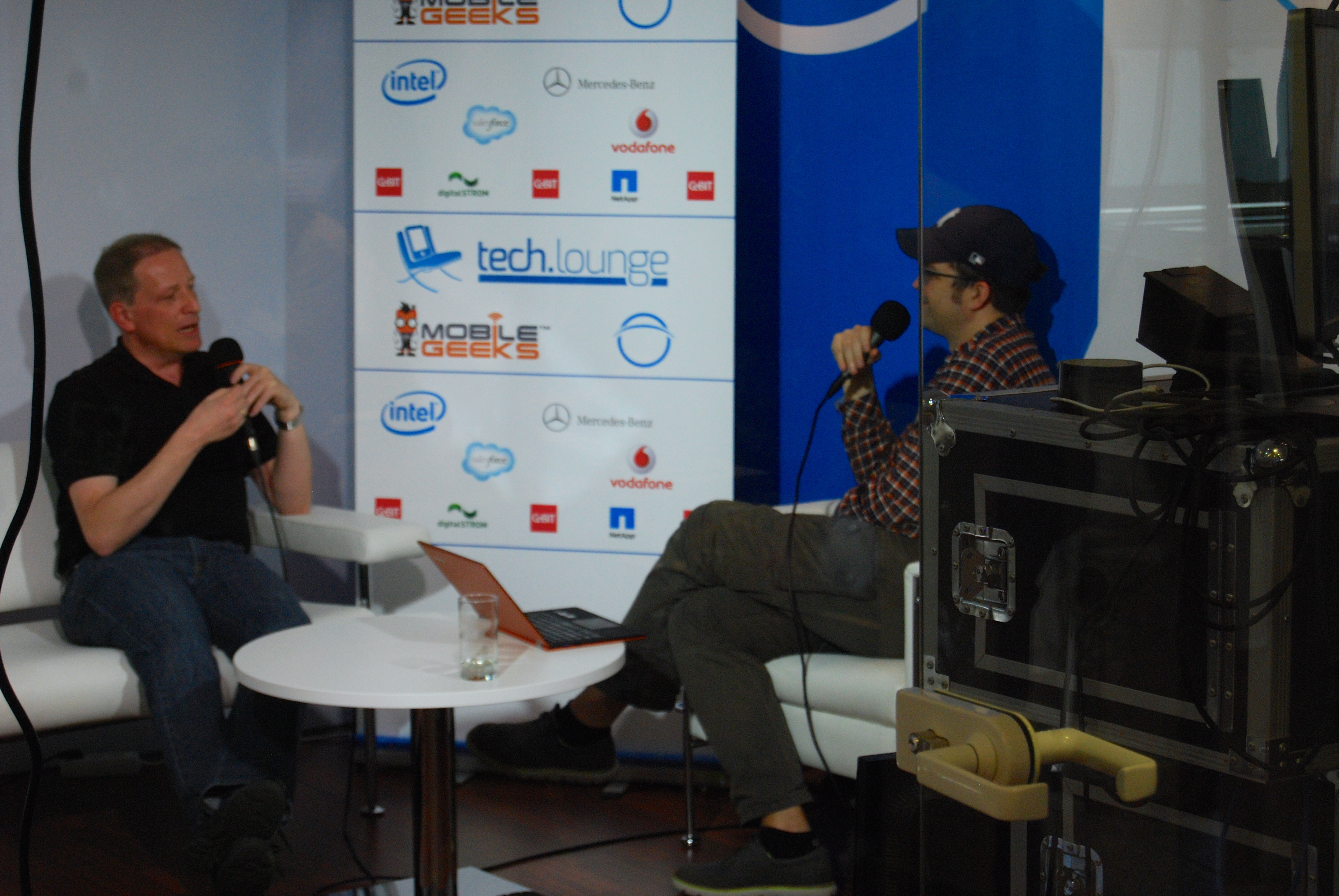 Techlounge von Mobile Geeks. Moderations-Marathon von Sascha Pallenberg