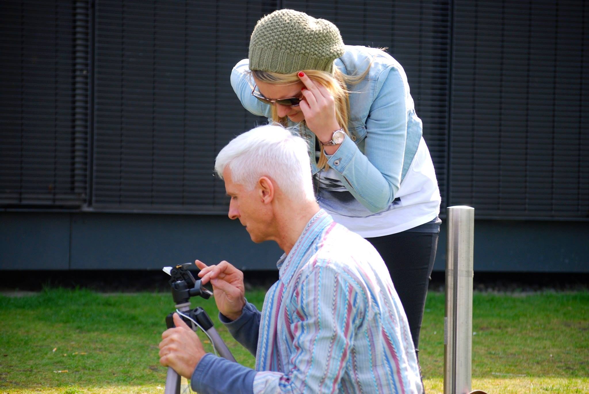 Dezenter Stinkefinger, sagt Frau Vogel