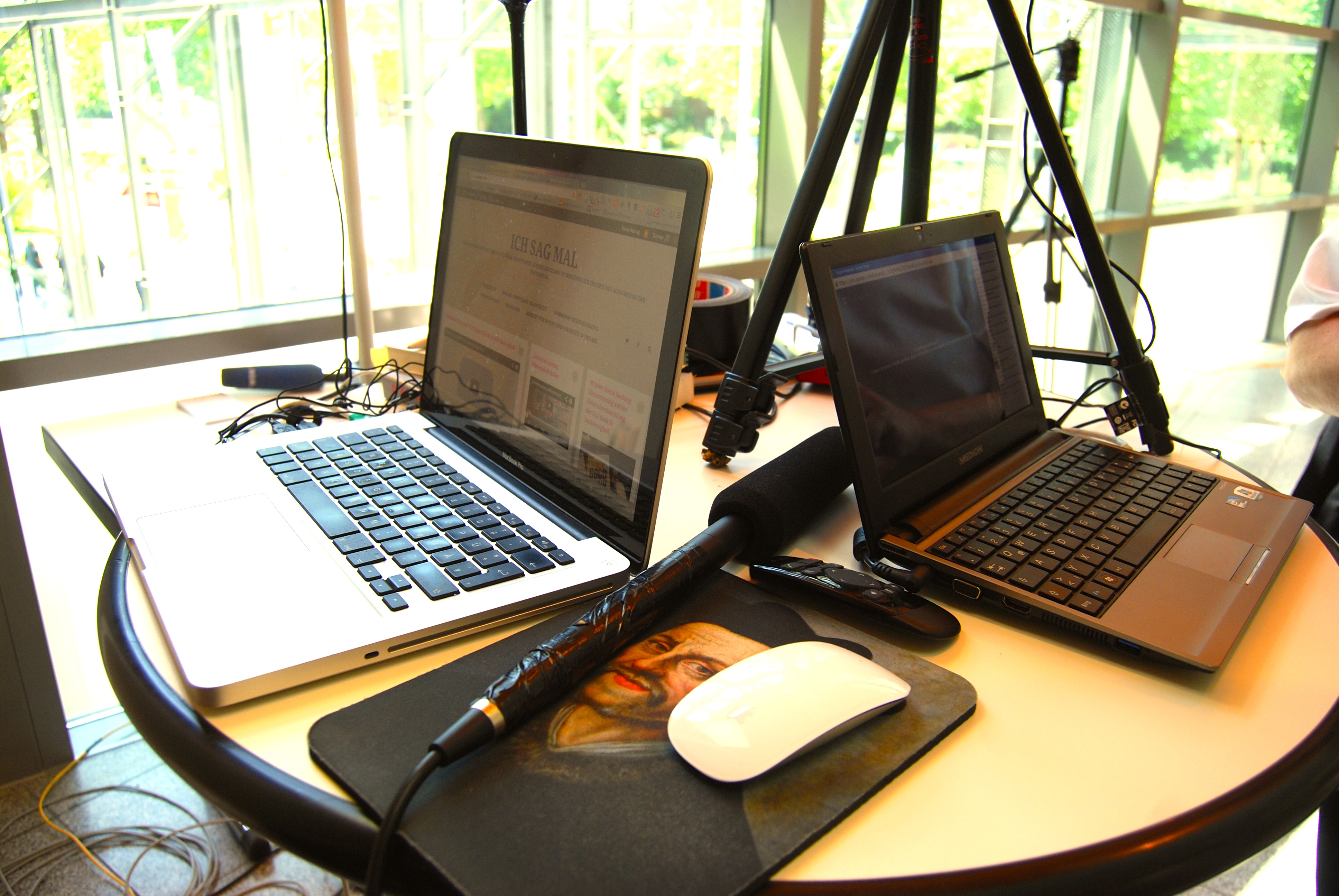 Social-TV-Studio beim #GLS40 Kongress in Bochum