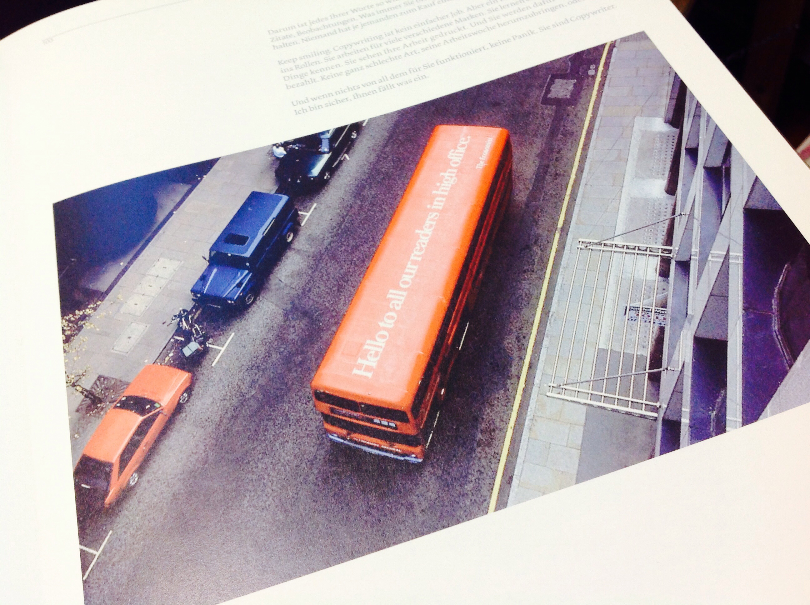 Aus: The Copy Book - Die besten Werbetexter der Welt erzählen, wie sie ihre Texte schreiben.