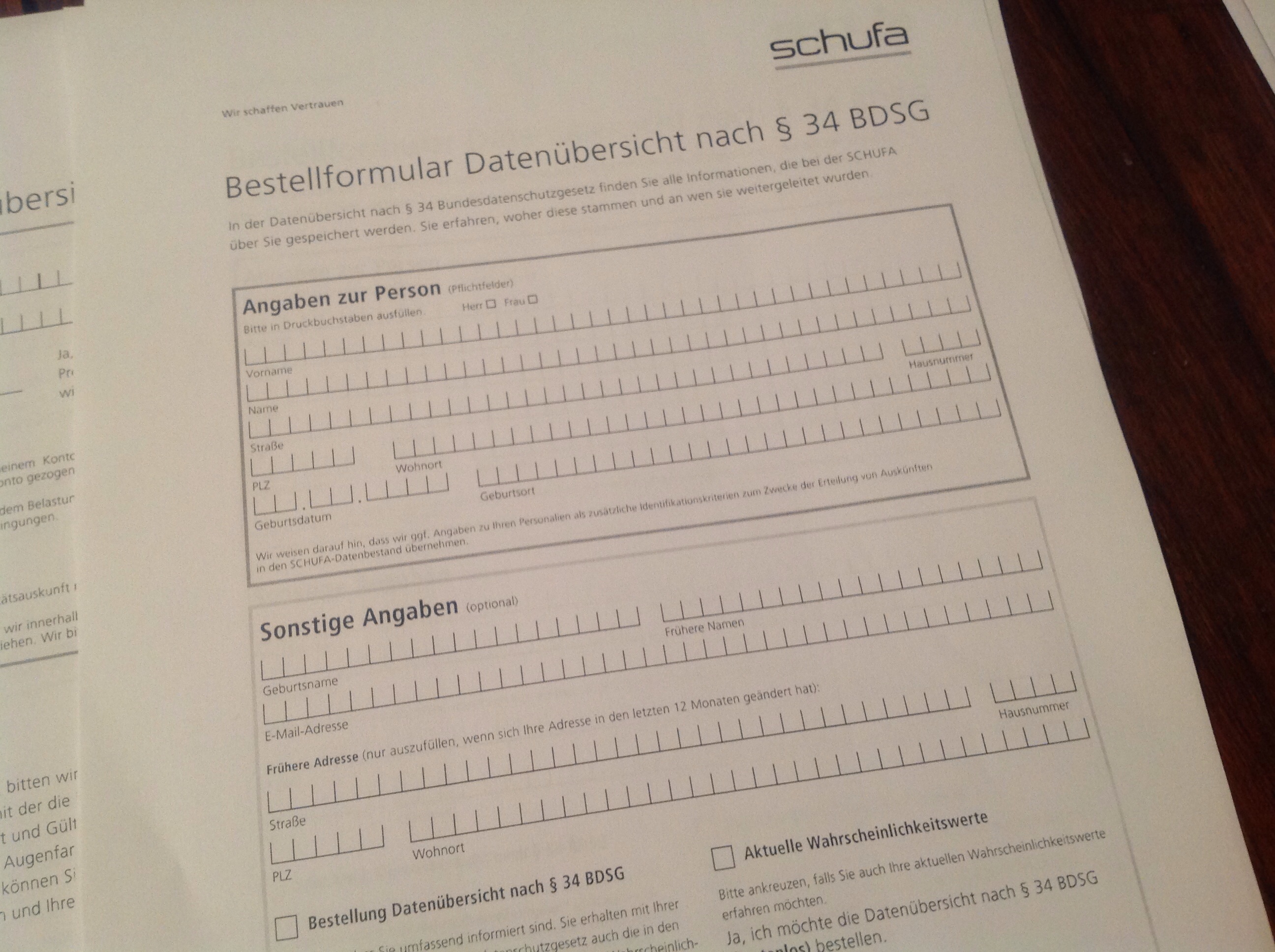 Das Schufa-Experiment