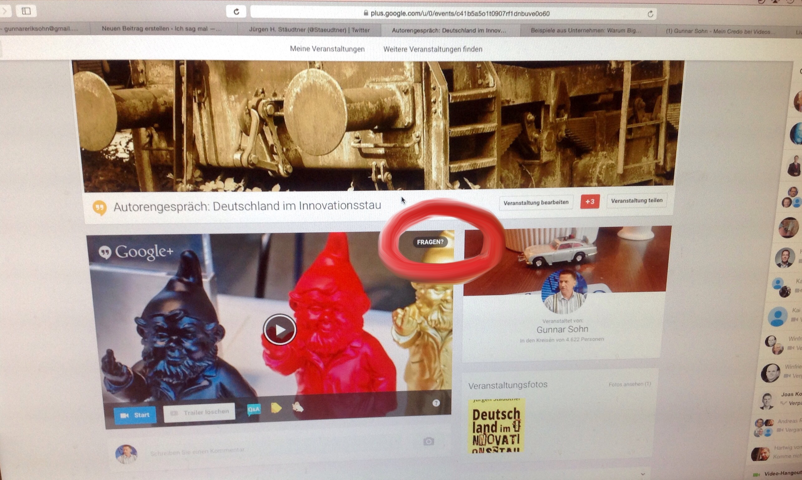 Fragen stören die Einweg-Kommunikatoren