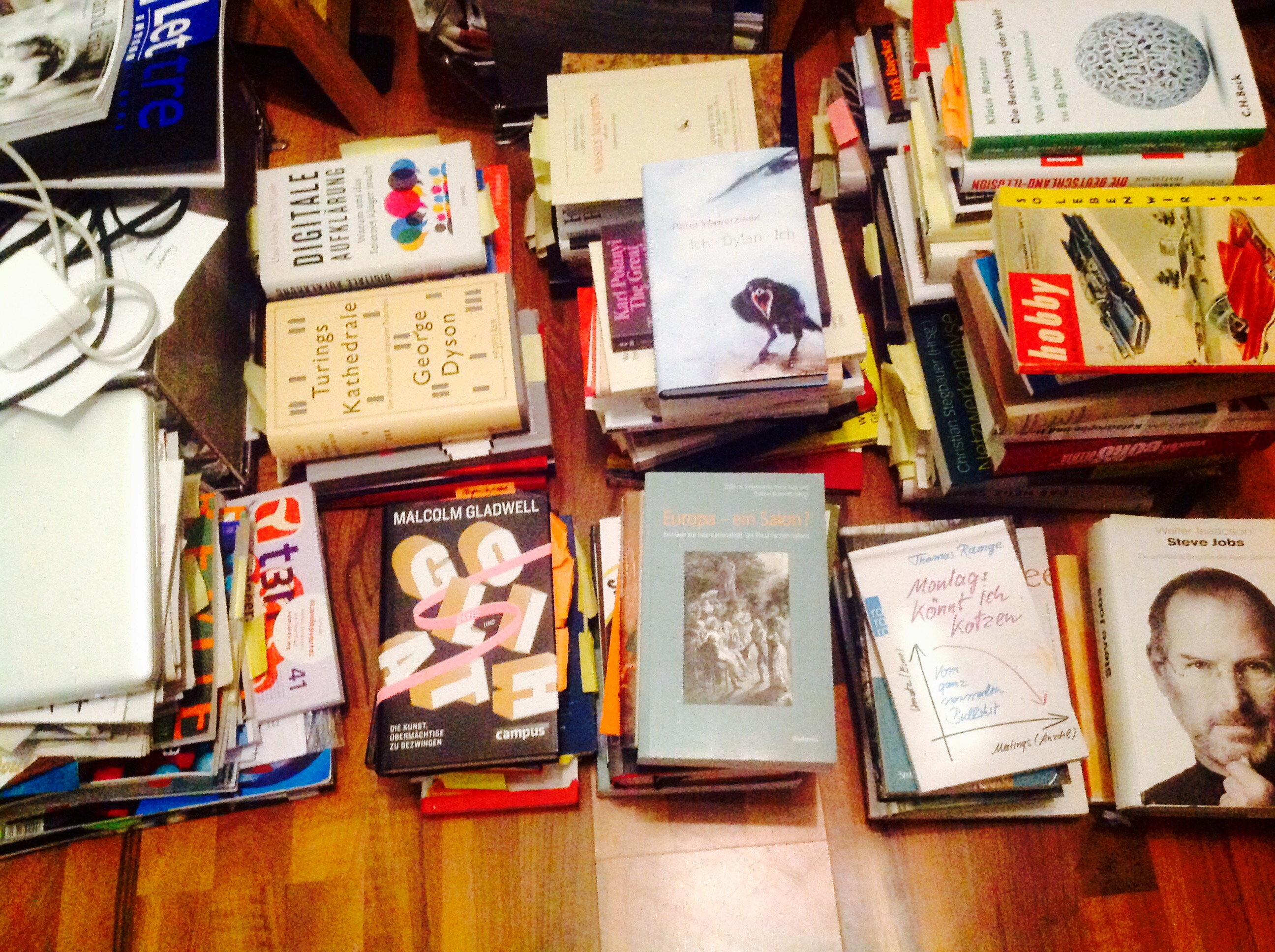 Vom Nutzen der Bücherhaufen