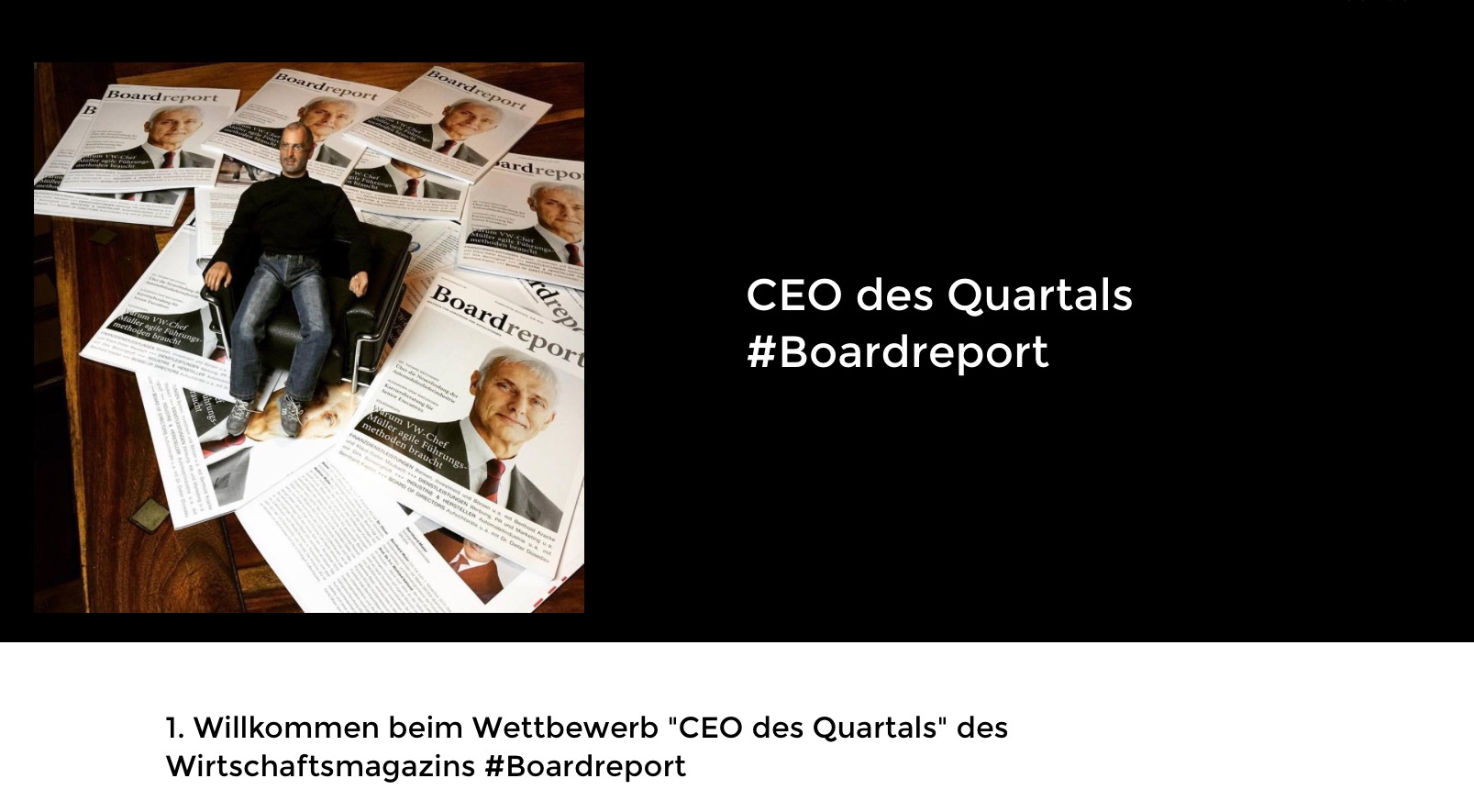 Spannende Mischung :-)