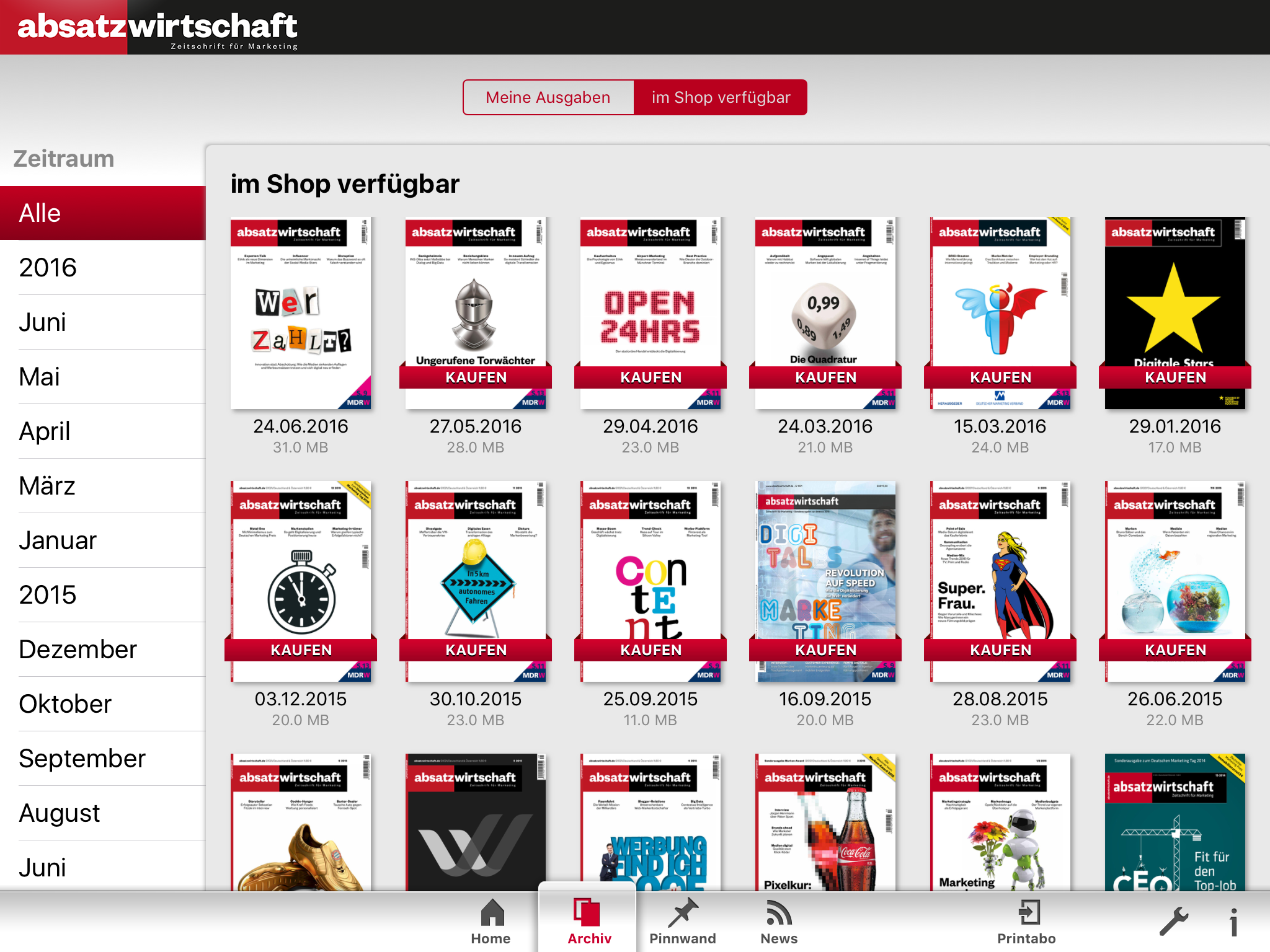 absatzwirtschaftJuli