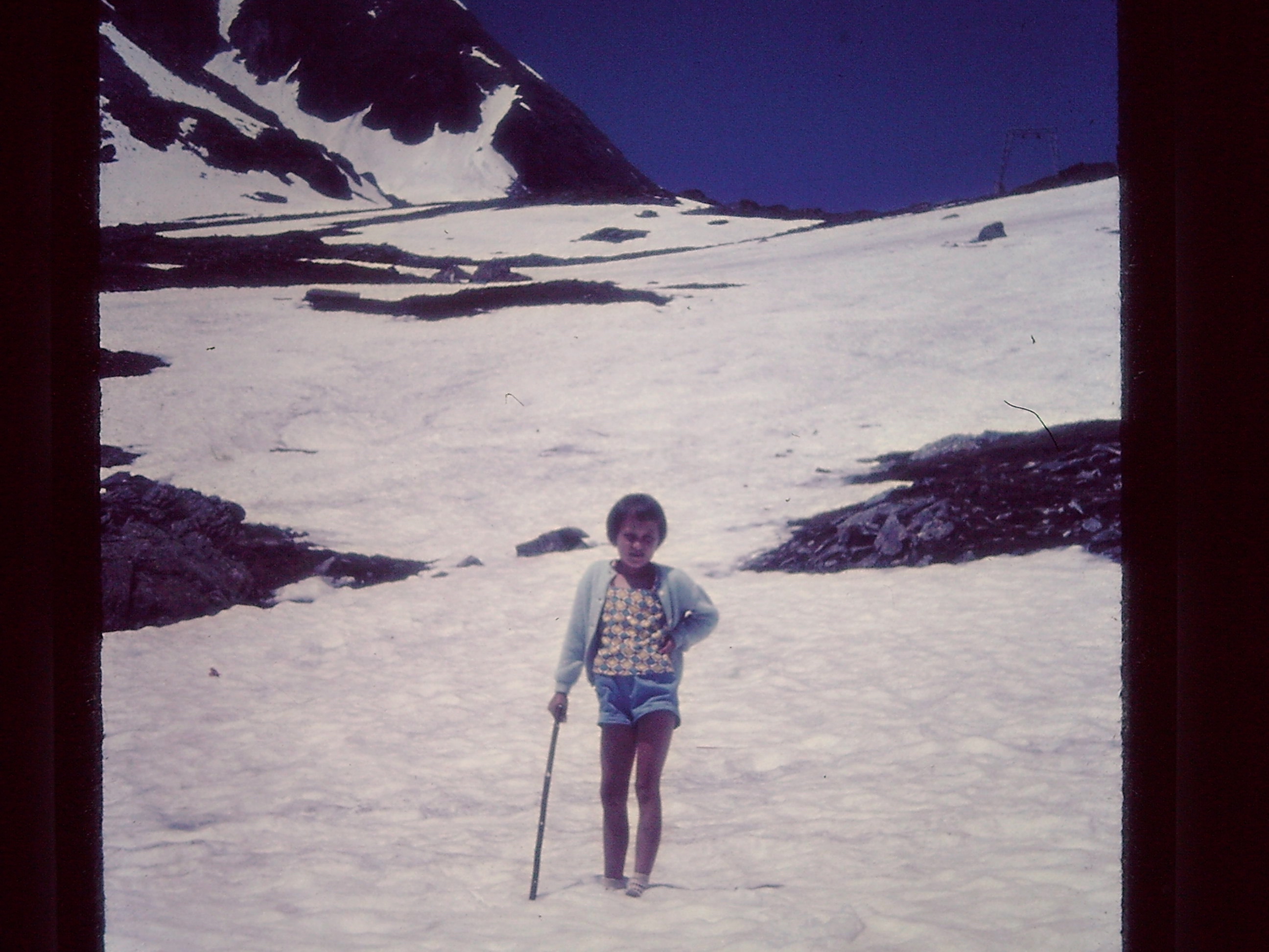 Schwesterchen in den Bergen