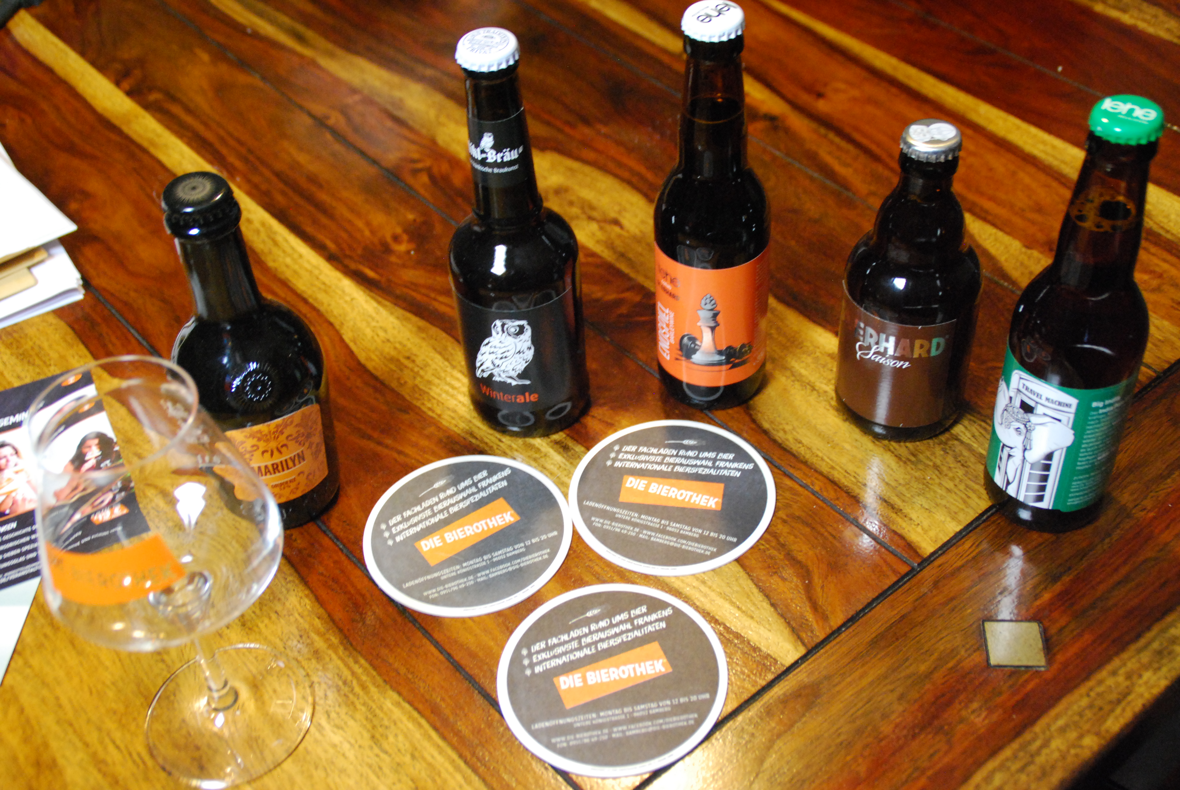 Vorbereitung auf die Bierprobe