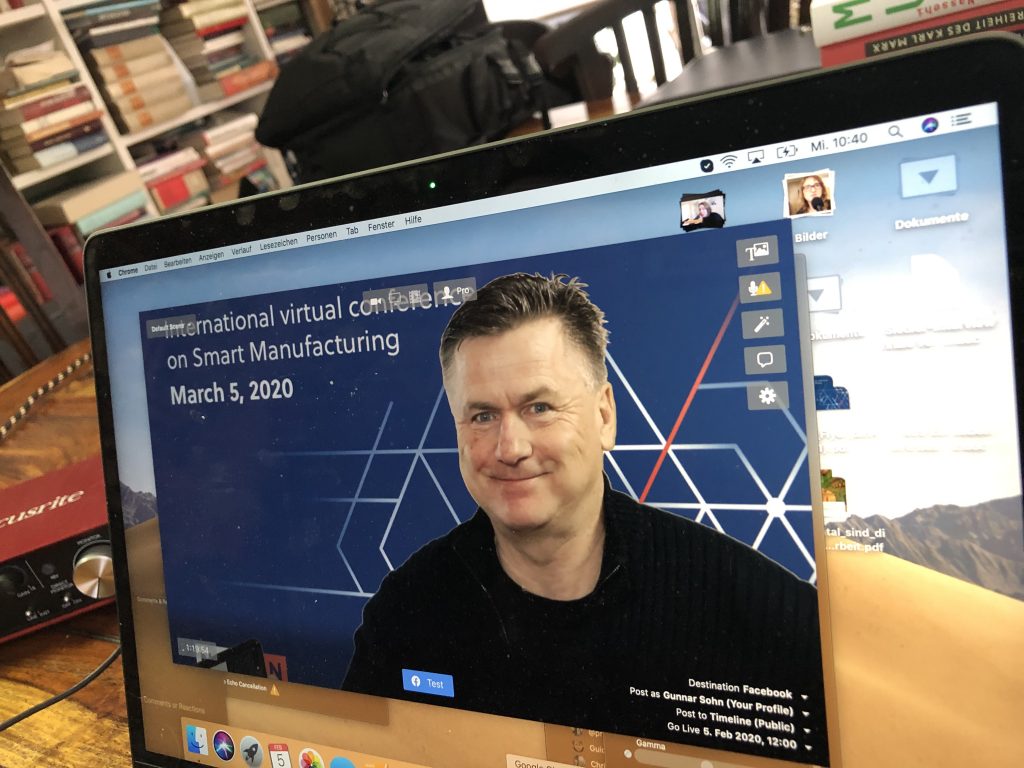 Smarte Produktion und virtuelle Konferenzen - Live-Talk mit Thomas ...