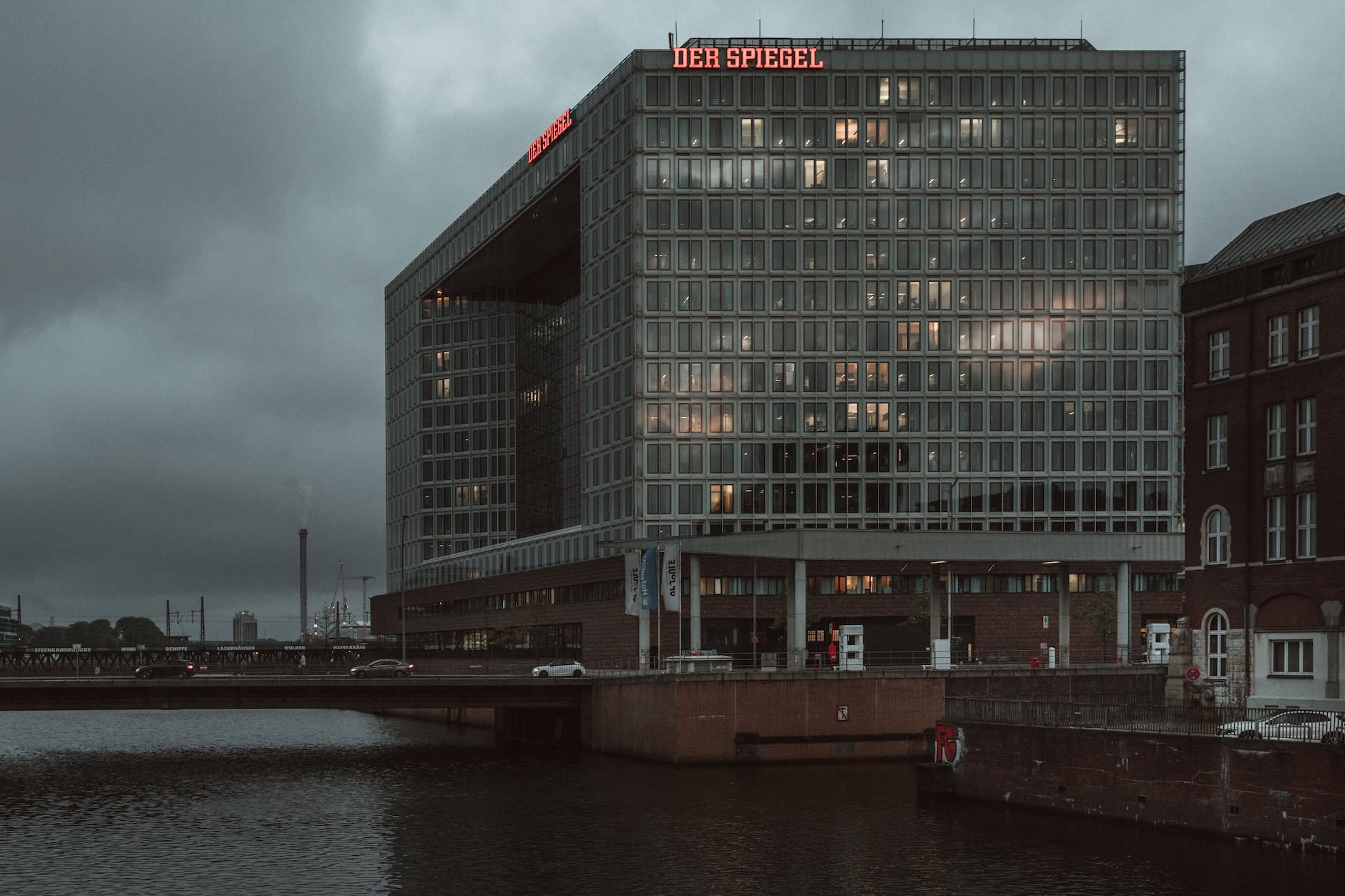 der spiegel building in hamburg
