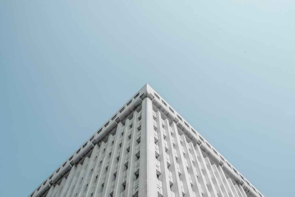 white concrete building
